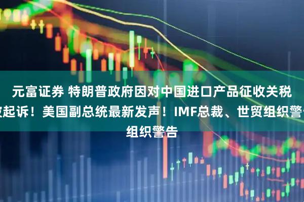元富证券 特朗普政府因对中国进口产品征收关税被起诉！美国副总统最新发声！IMF总裁、世贸组织警告
