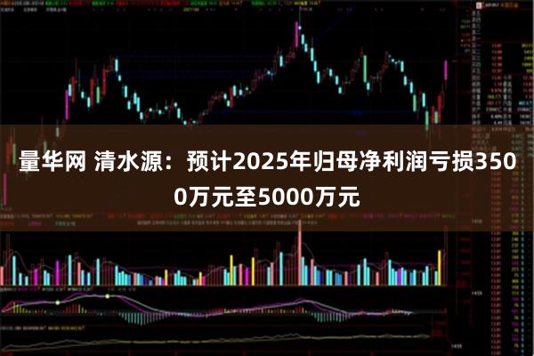 量华网 清水源：预计2025年归母净利润亏损3500万元至5000万元